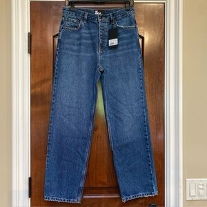 The Kooples Womens Blue Straight Jeans Sz 28 NWT MSRP $215